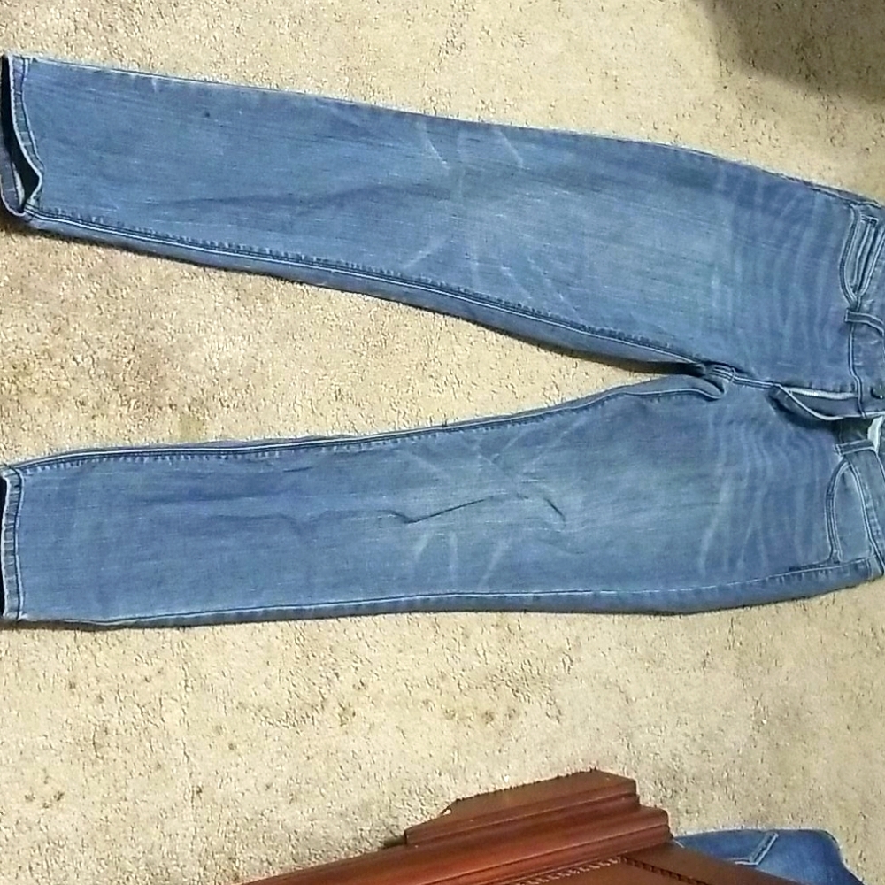 Women's Grayish Blue jeans
